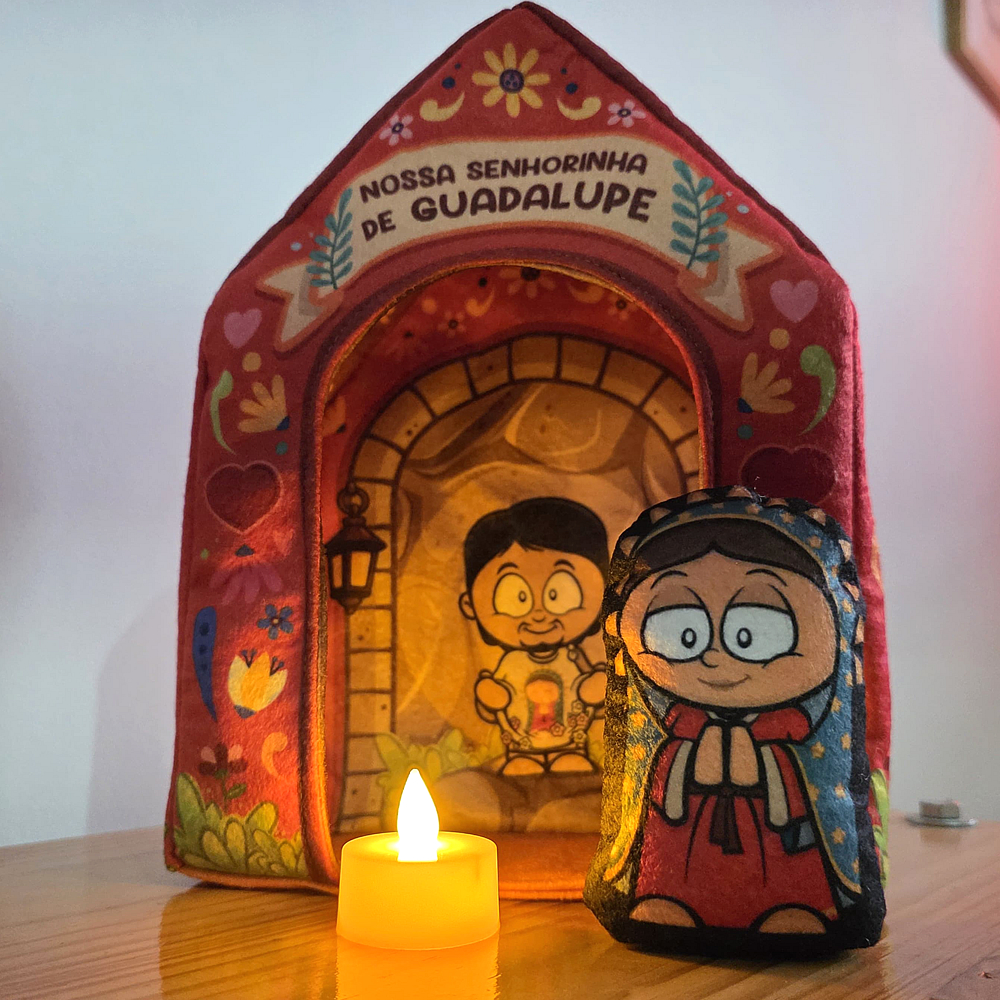 Capelinha Santinhoz - Nossa Senhorinha de Guadalupe