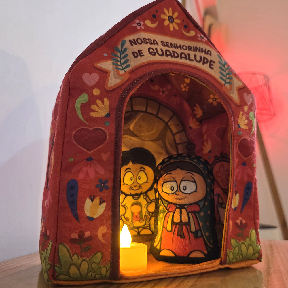 Capelinha Santinhoz - Nossa Senhorinha de Guadalupe - Imagem 5