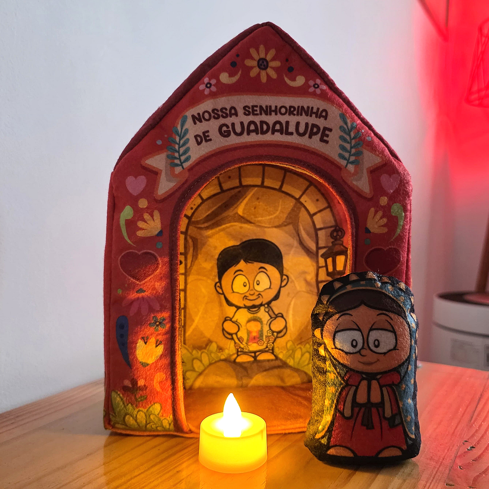 Capelinha Santinhoz - Nossa Senhorinha de Guadalupe - Imagem 6