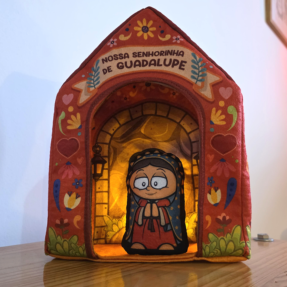 Capelinha Santinhoz - Nossa Senhorinha de Guadalupe - Imagem 7