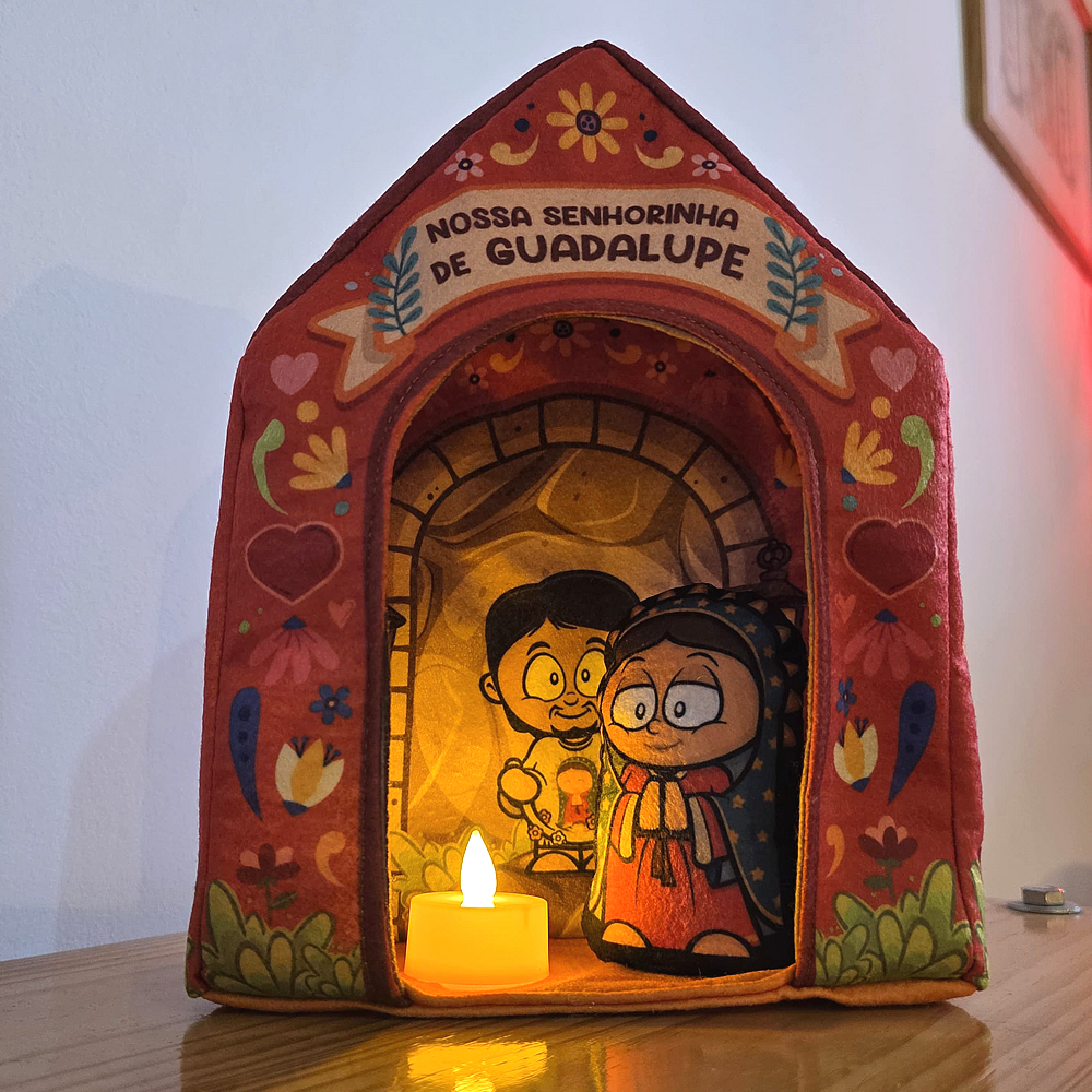 Capelinha Santinhoz - Nossa Senhorinha de Guadalupe - Imagem 2