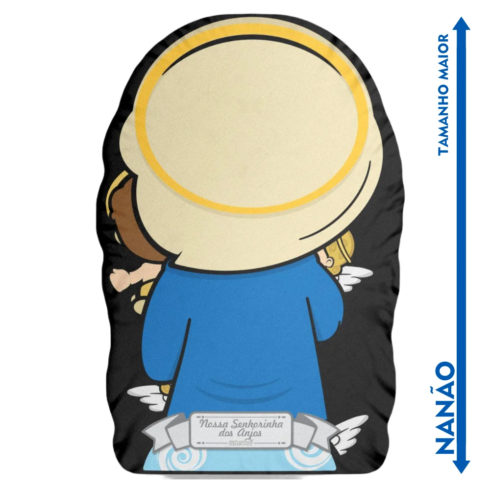 Nanão Boneco Almofada Nossa Senhora dos Anjos - Imagem 2