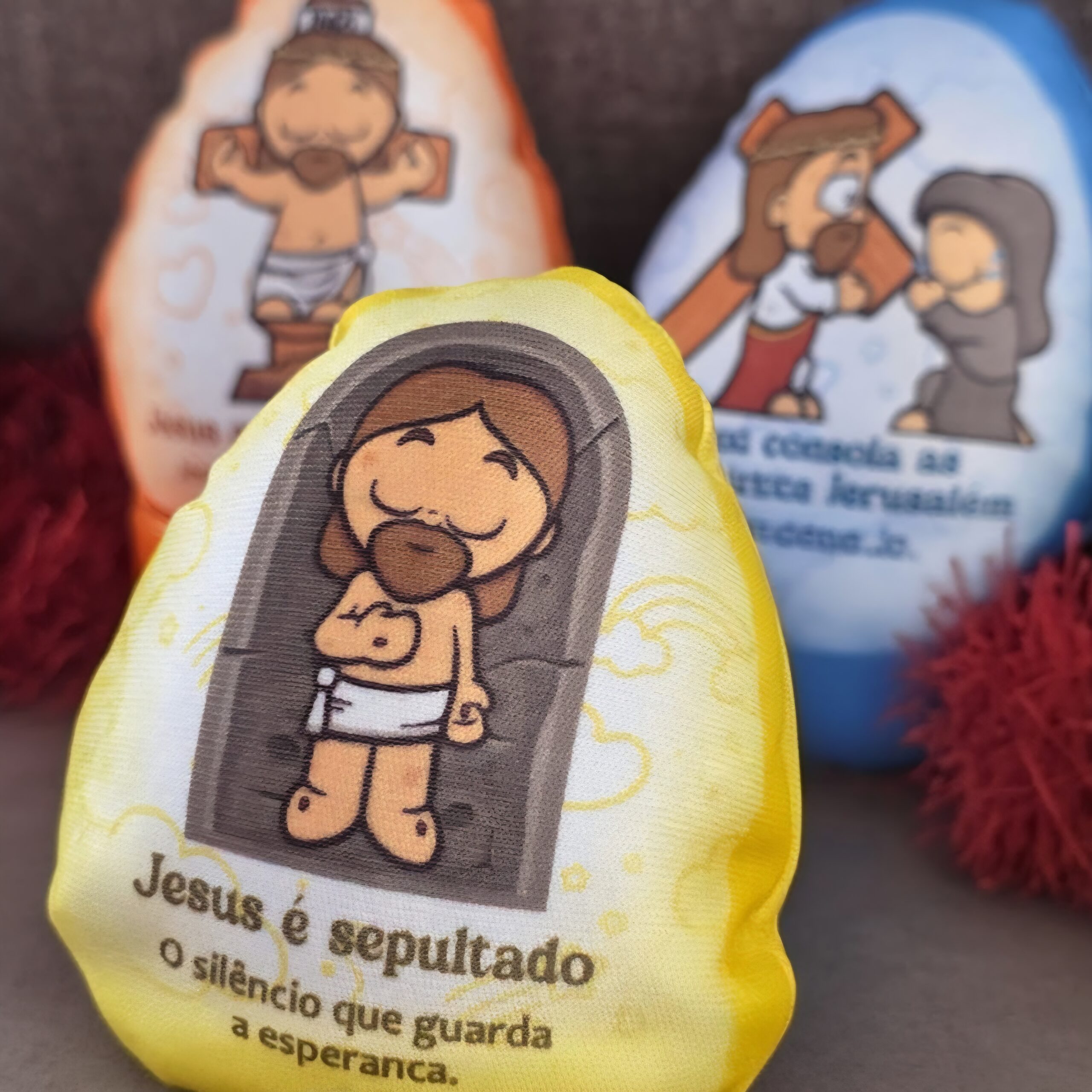Kit 5 Ovinhos Surpresa de Páscoa – Sem Casquinha - Imagem 3
