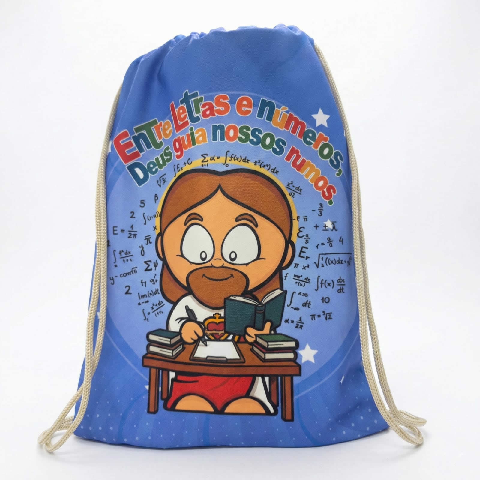 Saco Mochila - Deus Guia nossos Rumos - Imagem 2
