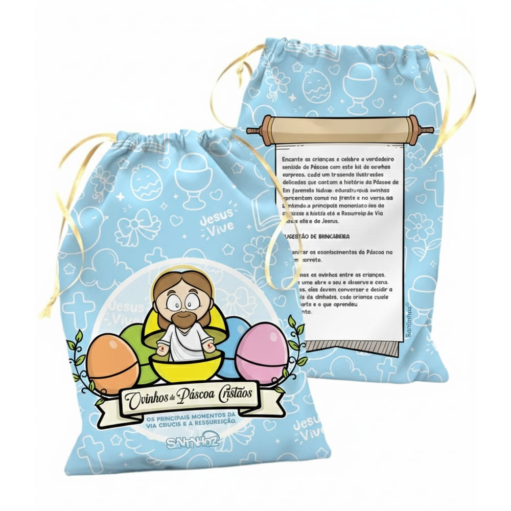Kit 5 Ovinhos Surpresa de Páscoa – Sem Casquinha - Imagem 2