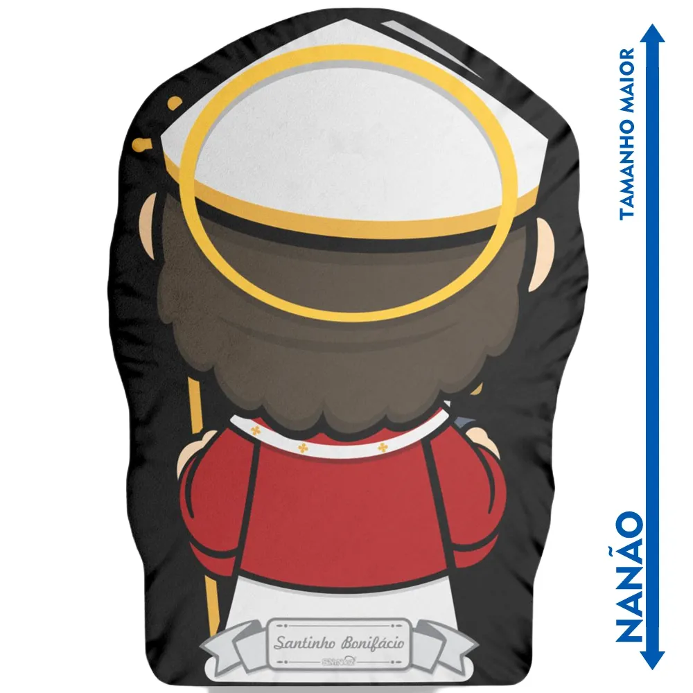 Nanão Boneco Almofada São Bonifácio - Imagem 2