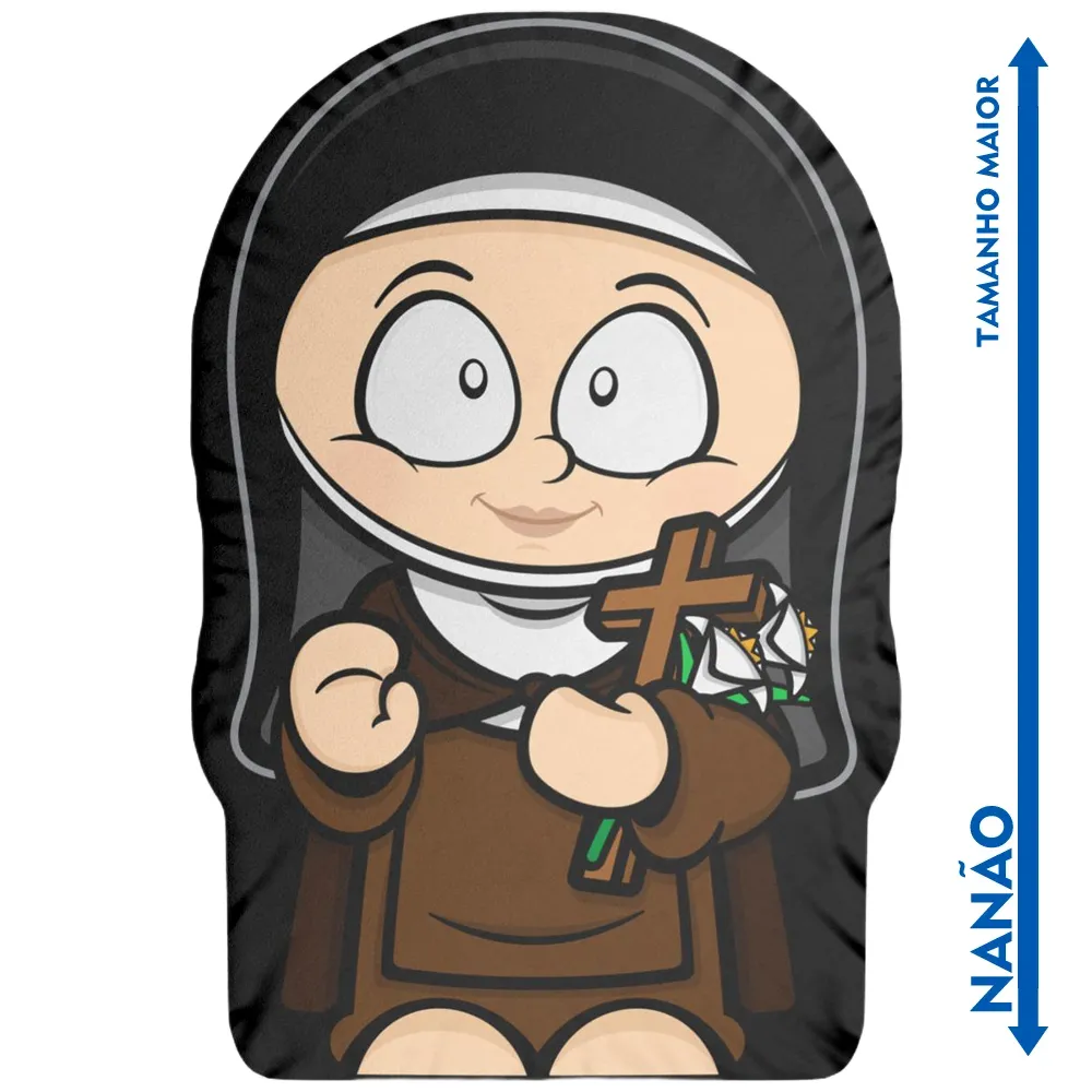 Nanão Boneco Almofada Santa Camila