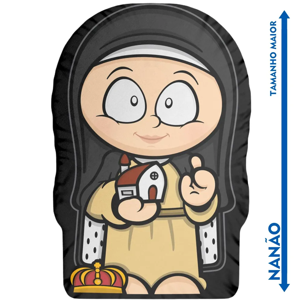 Nanão Boneco Almofada Santa Edwiges