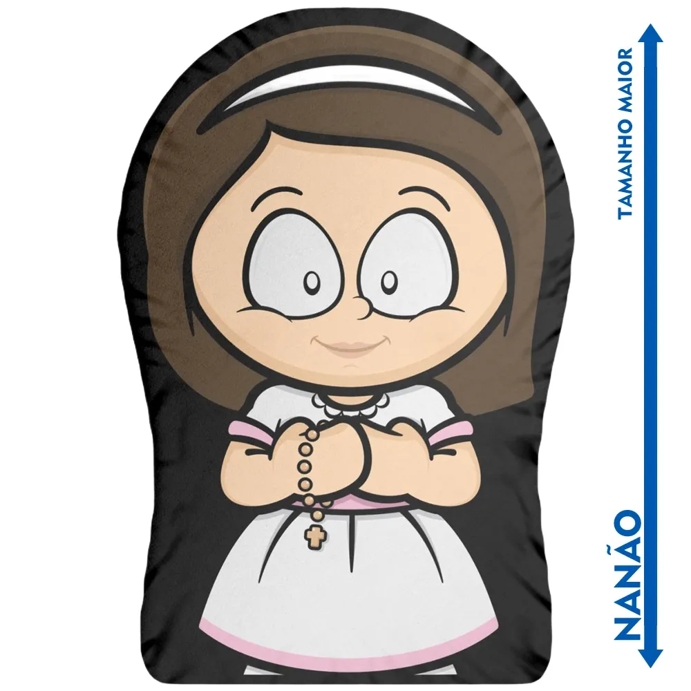 Nanão Boneco Almofada Primeira Eucaristia Menina - modelo 1