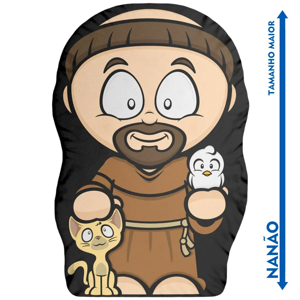 Nanão Boneco Almofada São Francisco de Assis