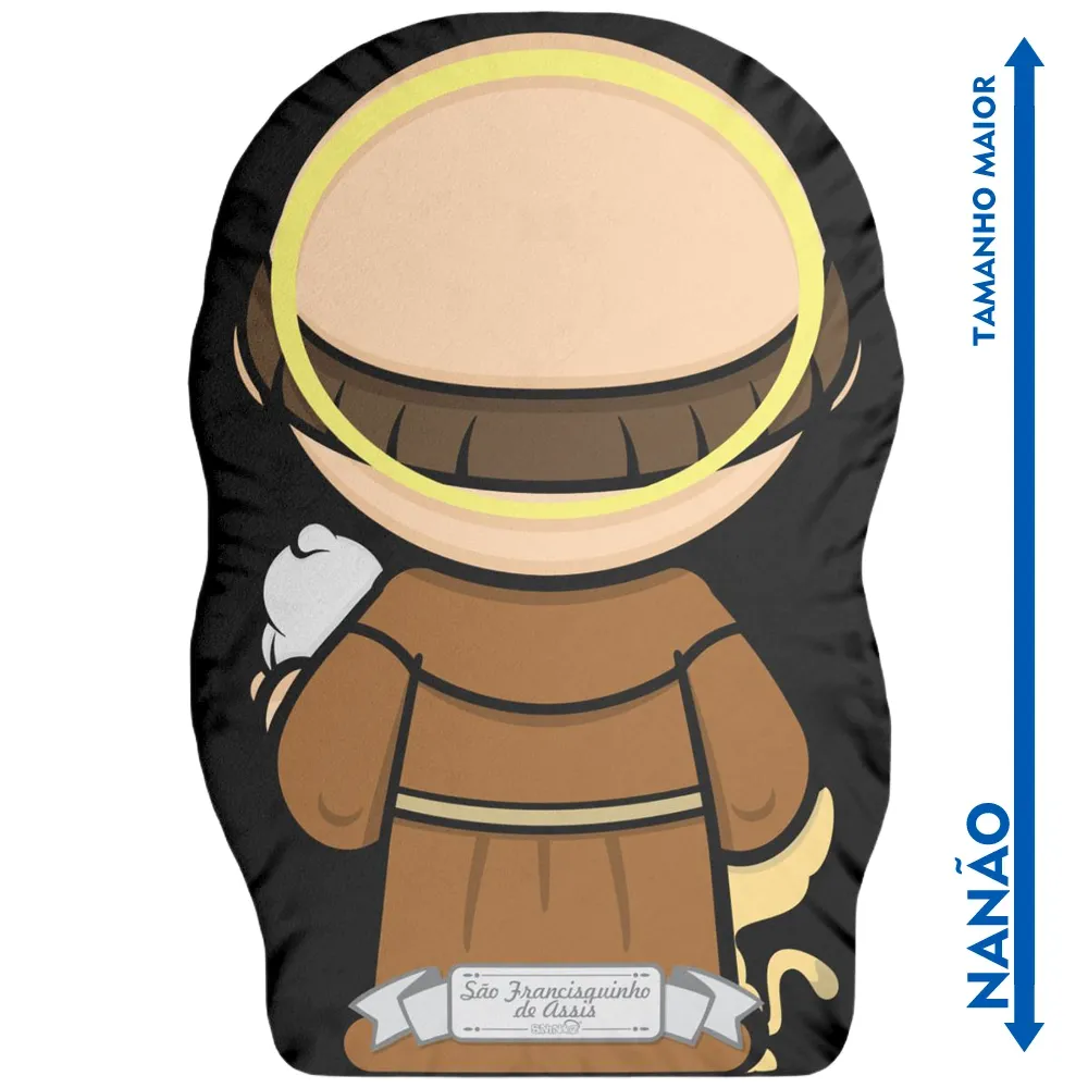 Nanão Boneco Almofada São Francisco de Assis - Imagem 2