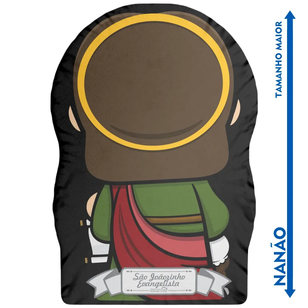Nanão Boneco Almofada São João Evangelista - Imagem 2