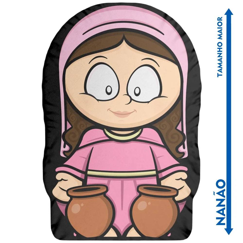 Nanão Boneco Almofada Nossa Senhora de Caná