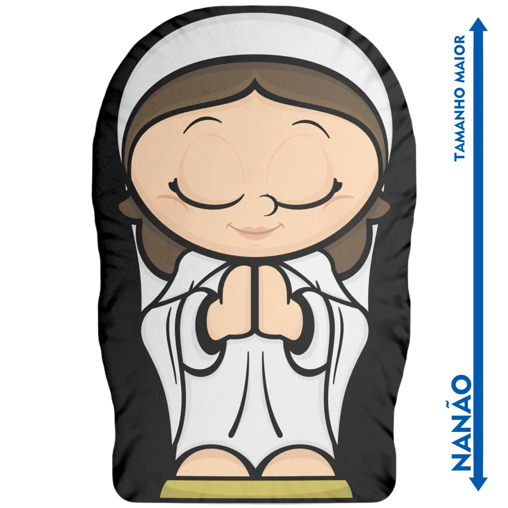 Nanão Boneco Almofada Nossa Senhora do Silêncio