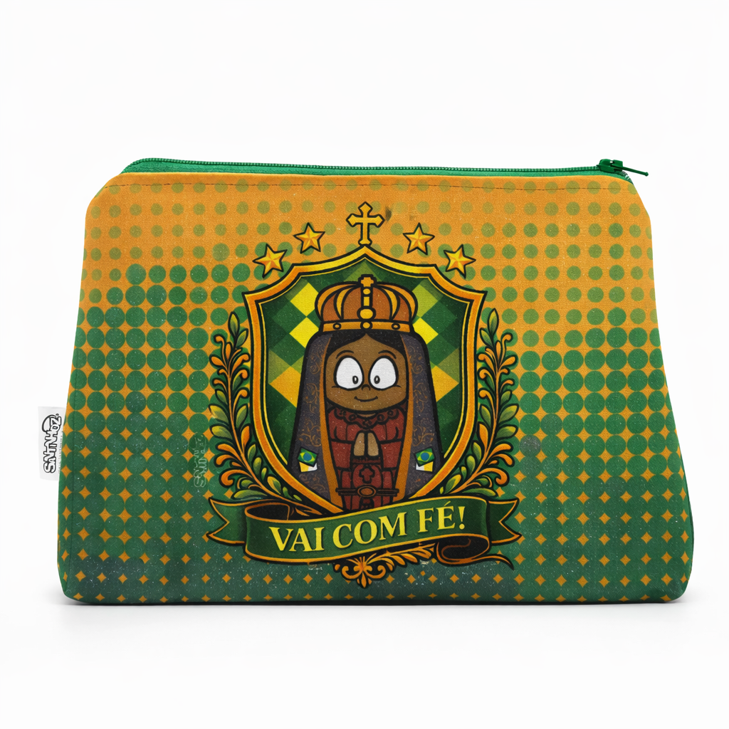 Estojo Necessaire Vai com fé - N. S. Aparecida