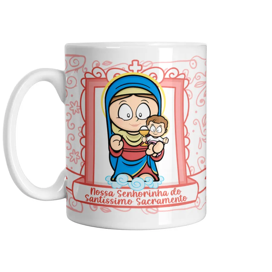 Caneca Nossa Senhora do Santíssimo Sacramento