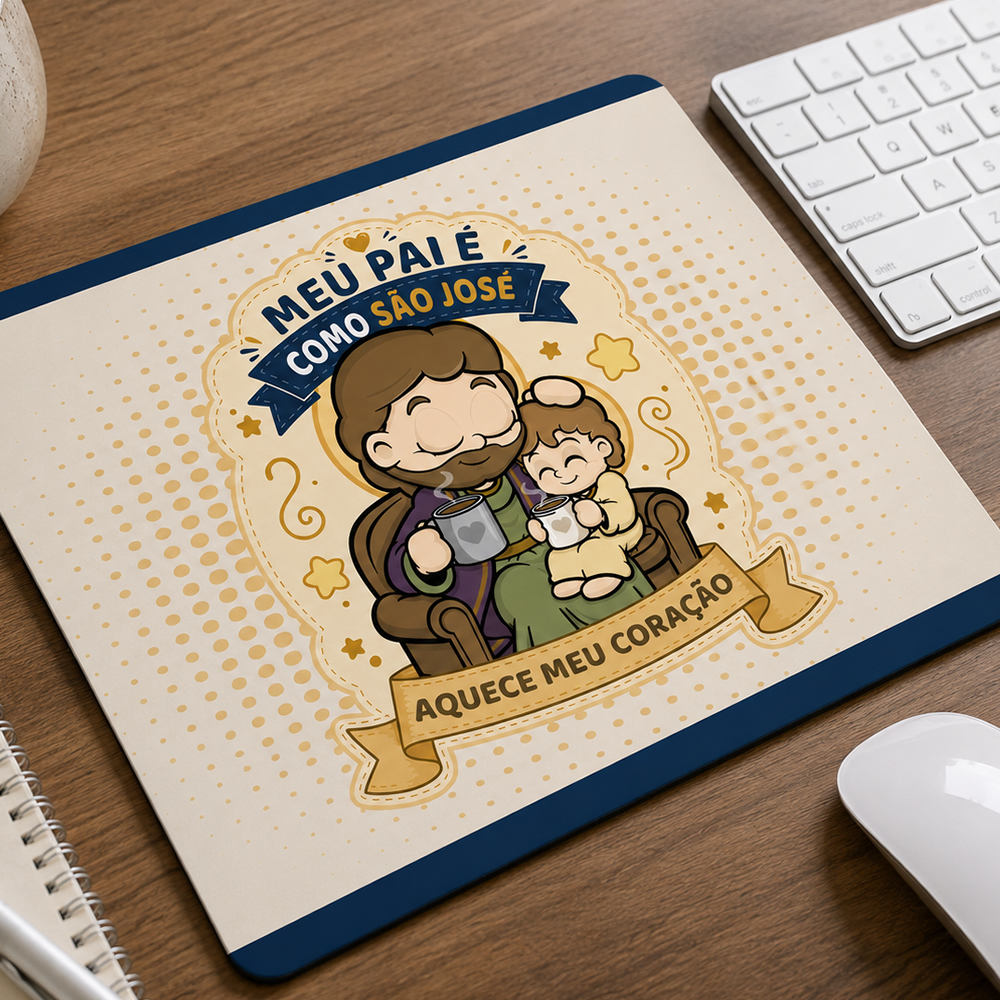 MousePad Pai – Meu Pai é Como São José – Aquece meu Coração - Imagem 2