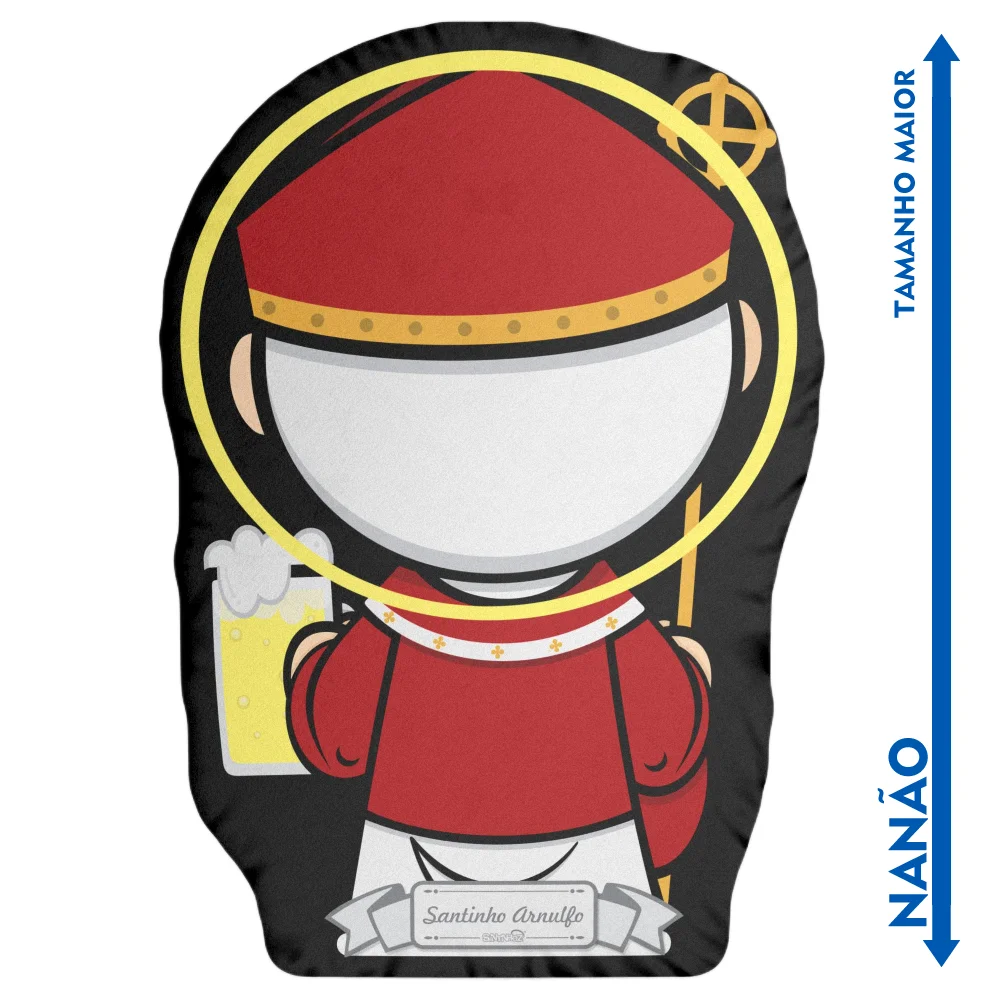 Nanão Boneco Almofada Santo Arnulfo - Imagem 2