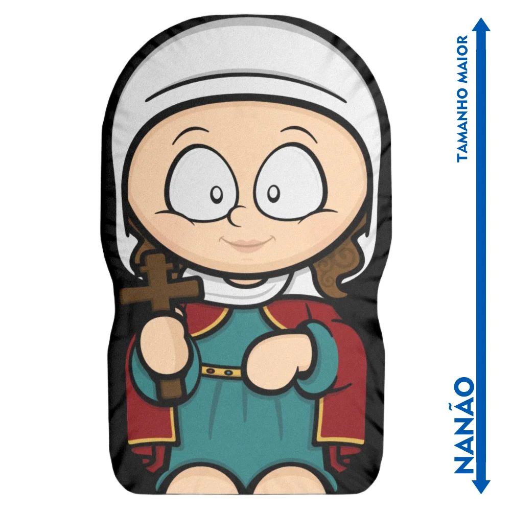 Nanão Boneco Almofada Santa Larissa
